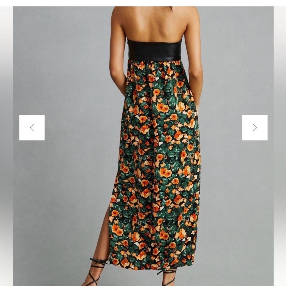 Anthropologie Mare‎ Mare Faux Leather Maxi Dress Small NWT